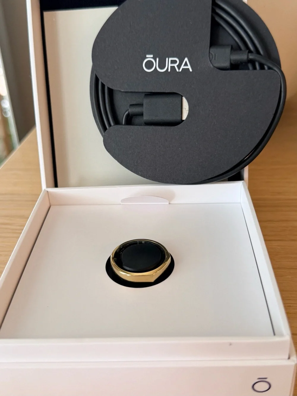 ŌURA Gen3 Ring Heritage Gold size 10